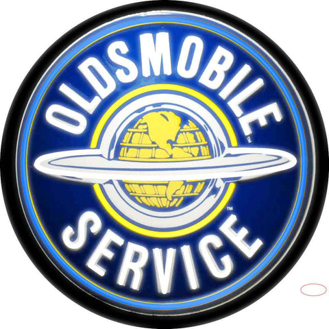 Custom Oldsmobile Service Real Neon Glass Tube Neon Sign 