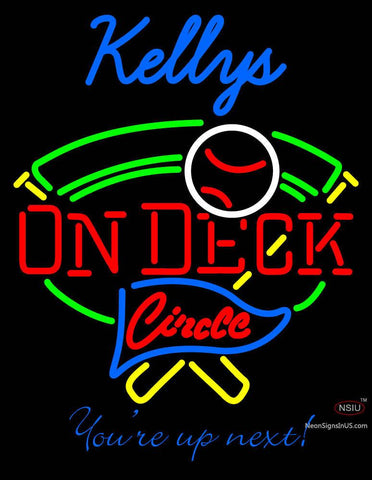 Custom On Deck Circle Logo Neon Sign  