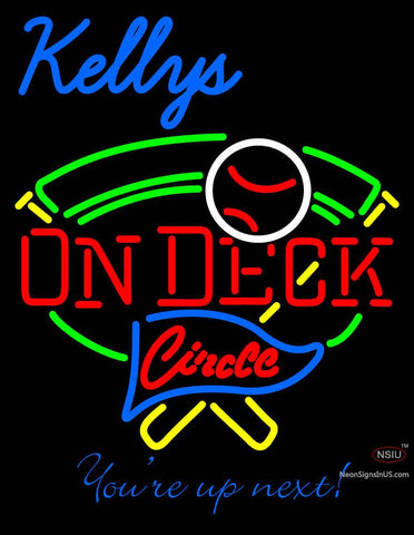 Custom On Deck Circle Logo Neon Sign  