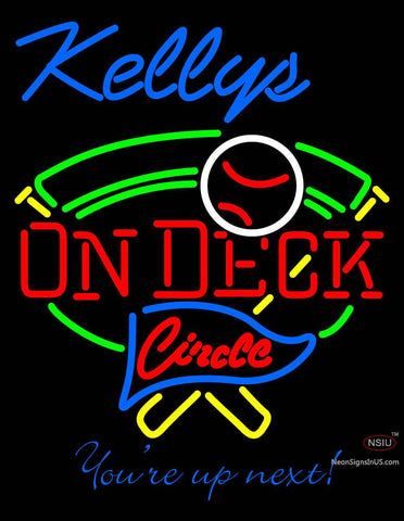 Custom On Deck Circle Logo Neon Sign  
