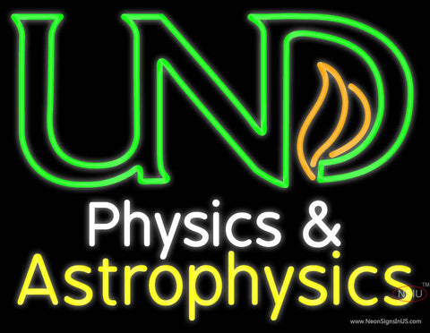 Custom Physics Astrophysics Real Neon Glass Tube Neon Sign 