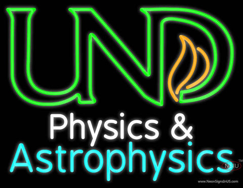 Custom Physics Astrophysics Real Neon Glass Tube Neon Sign 