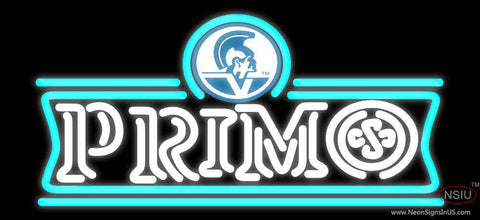 Custom Primo Beer Logo Real Neon Glass Tube Neon Sign 