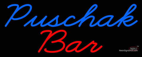 Custom Puschak Bar Neon Sign  