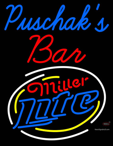 Custom Puschak Bar Neon Sign 7 