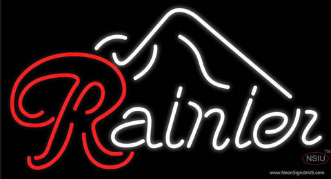 Custom Rainier Real Neon Glass Tube Neon Sign 