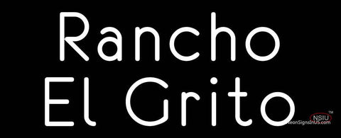 Custom Rancho El Grito Dos Equis Neon Sign  