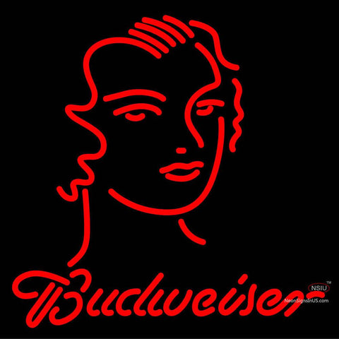 Custom Red Headed Woman Neon Sign  