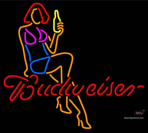 Custom Red Headed Woman Neon Sign  