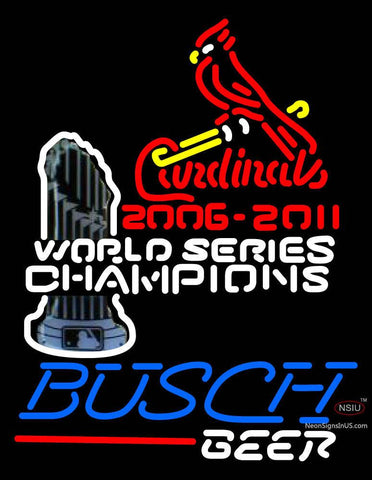 Custom Saint Louis Cardinals Champions   Beer Sign  