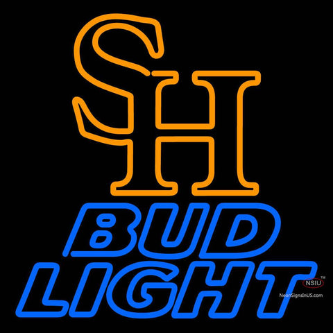 Custom Sam Houston State Bearkats Bud Light Neon Sign  