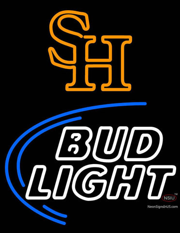 Custom Sam Houston State Bearkats Bud Light Neon Sign  