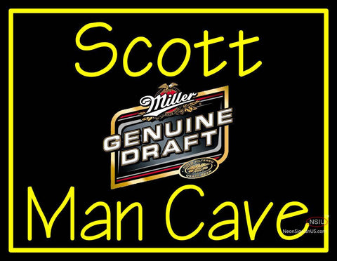Custom Scott Mancave Neon Sign  