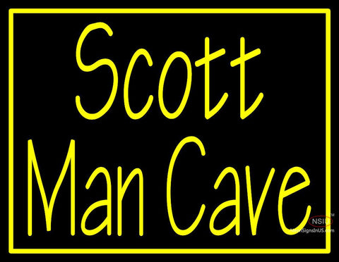 Custom Scott Mancave Neon Sign 