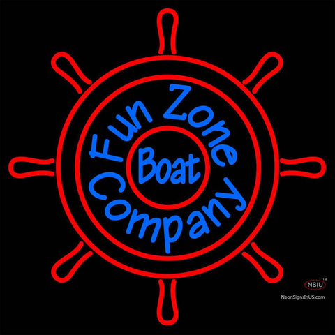 Custom Ships Wheel Logo Neon Sign  