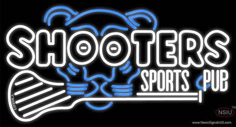 Custom Shooters Sports C Pub Real Neon Glass Tube Neon Sign