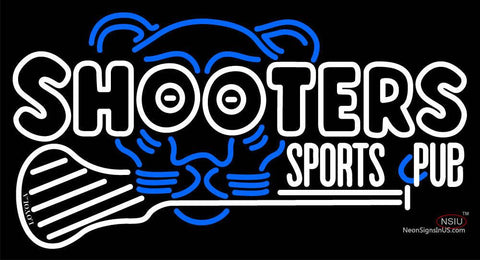 Custom Shooters Sports C Pub Neon Sign  