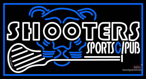 Custom Shooters Sports C Pub Neon Sign  