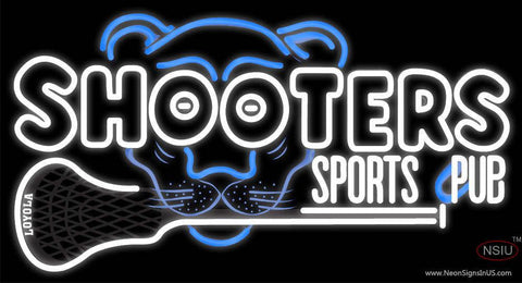 Custom Shooters Sports C Pub Real Neon Glass Tube Neon Sign