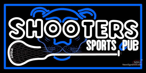Custom Shooters Sports C Pub Neon Sign  