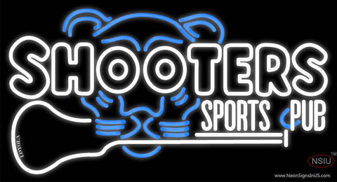 Custom Shooters Sports C Pub Real Neon Glass Tube Neon Sign 