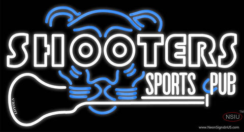 Custom Shooters Sports C Pub Real Neon Glass Tube Neon Sign 