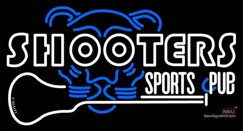 Custom Shooters Sports C Pub Neon Sign  