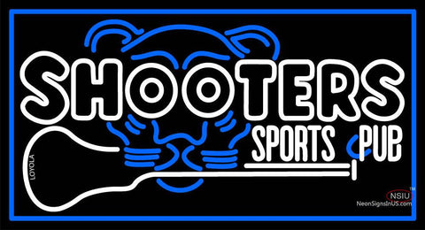 Custom Shooters Sports C Pub Neon Sign  