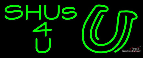Custom Shus  U Neon Sign  