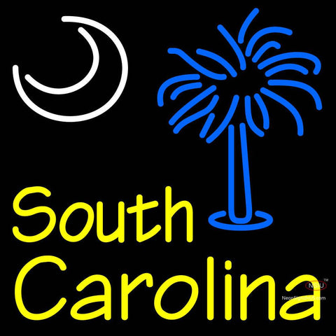 Custom South Carolina Neon Sign 