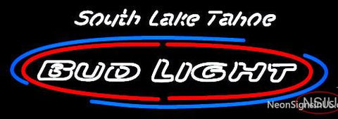 Custom South Lake Tahoe Bud Light Neon Sign  