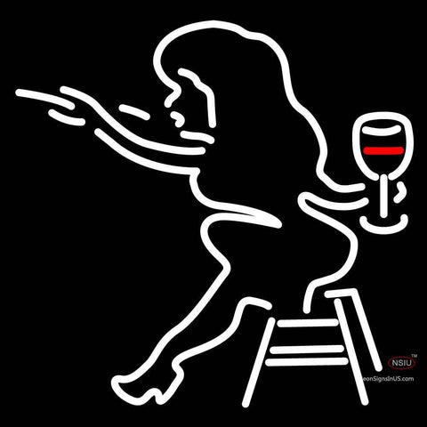 Custom Studio Cellar Girl Neon Sign  