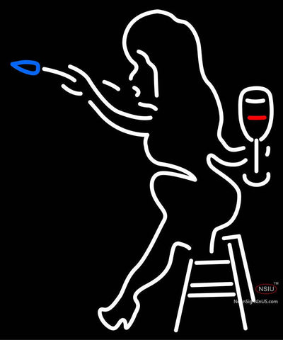 Custom Studio Cellar Girl Neon Sign  