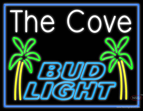 Custom The Cove Bud Light Real Neon Glass Tube Neon Sign