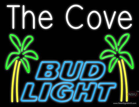 Custom The Cove Bud Light Real Neon Glass Tube Neon Sign