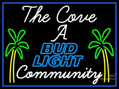 Custom The Cove Bud Light Neon Sign  