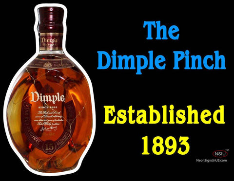 Custom The Dimple Pinch Neon Sign 