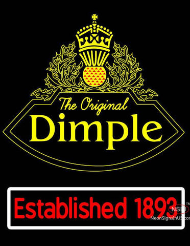Custom The Dimple Pinch Neon Sign 