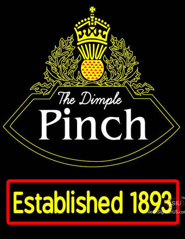 Custom The Dimple Pinch Neon Sign 