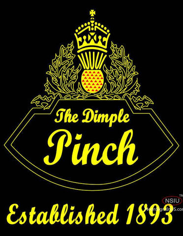 Custom The Dimple Pinch Neon Sign 