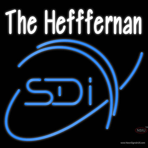 Custom The Hefffernan With Sdi Logo Real Neon Glass Tube Neon Sign 