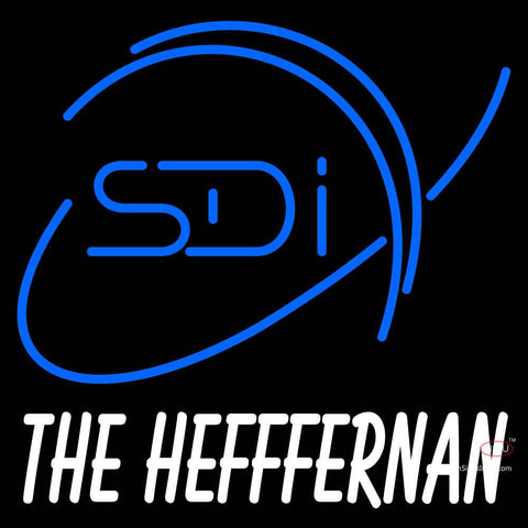Custom The Hefffernan With Sdi Logo Neon Sign  