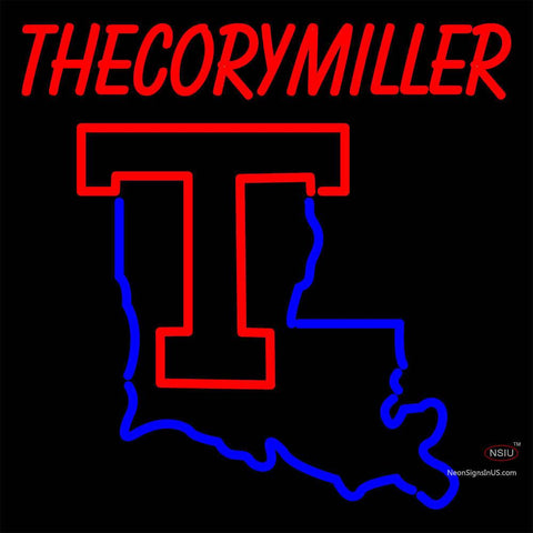 Custom Thecorymiller Louisiana Tech Neon Sign  