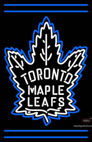 Custom Toronto Maple Leafs  7 Primary Logo Neon Sign 