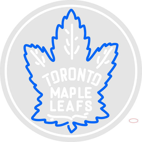 Custom Toronto Maple Leafs  7 Primary Logo Neon Sign 