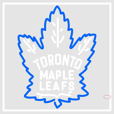 Custom Toronto Maple Leafs  7 Primary Logo Neon Sign 