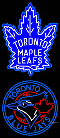 Custom Toronto Maple Leafs  7 Primary Logo Neon Sign 7