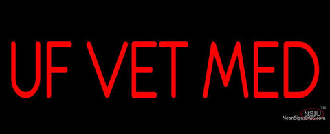 Custom Uf Vet Med Neon Sign  