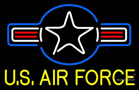 Custom Us Air Force Neon Sign  