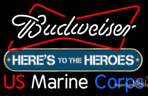 Custom Us Marines Corps Neon Sign  